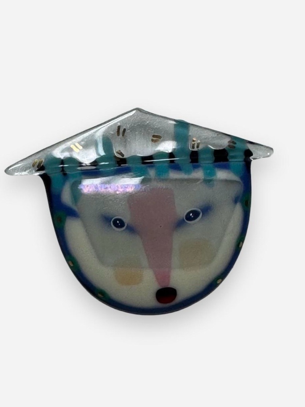 Bella Luz Studio Fused Glass Brooch